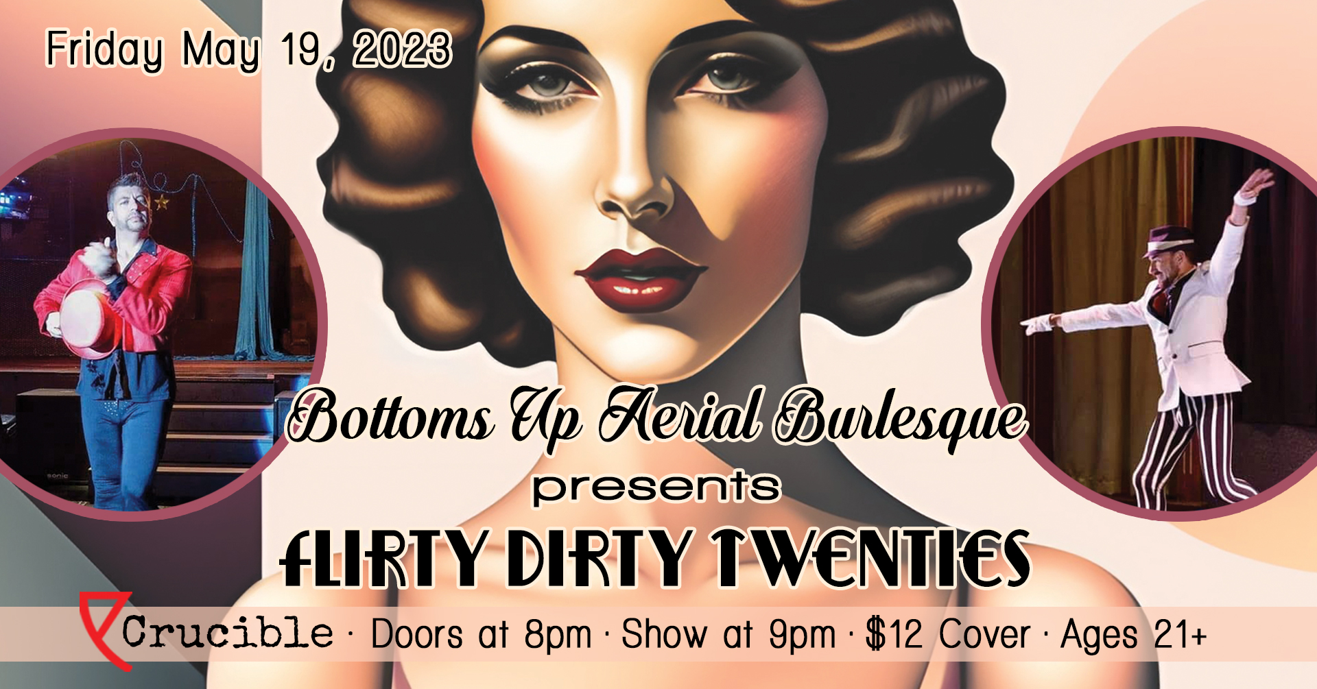 Bottoms Up Aerial Burlesque Crucible